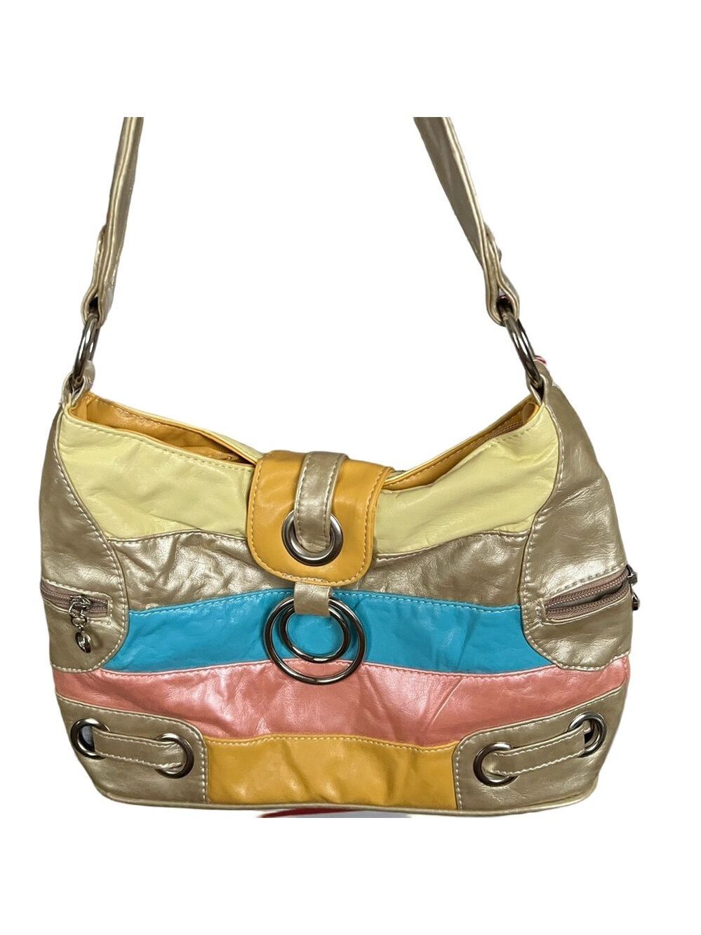 J C Fashion Multicolor Women's Shoulder Bag NWT